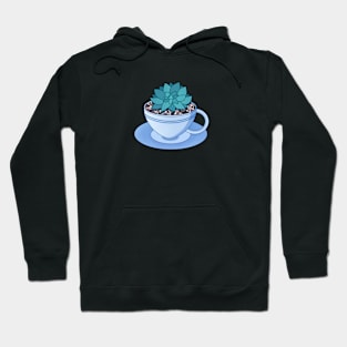 Succulent in a teacup Hoodie